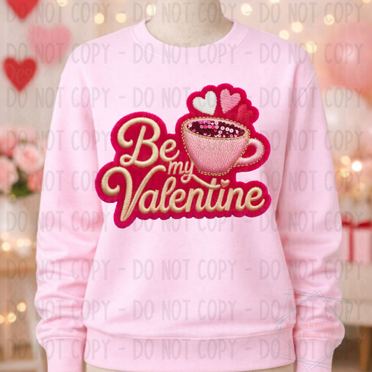Faux Yarn Be My Valentine