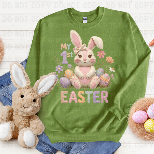 Faux Yarn 1st Easter Pastel