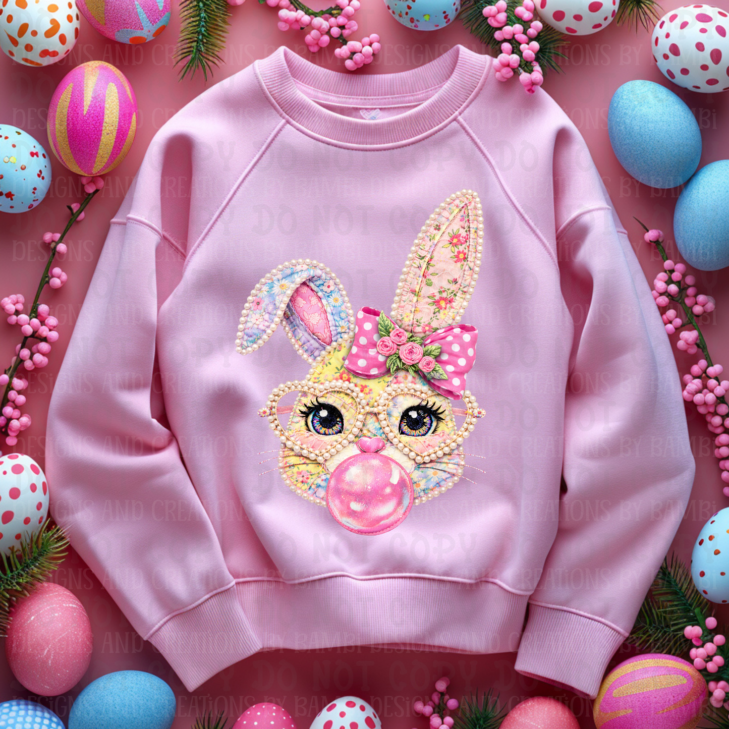 Floral Patchwork Bunny