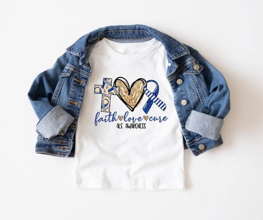 Faith- Love- Cure ALS Awareness