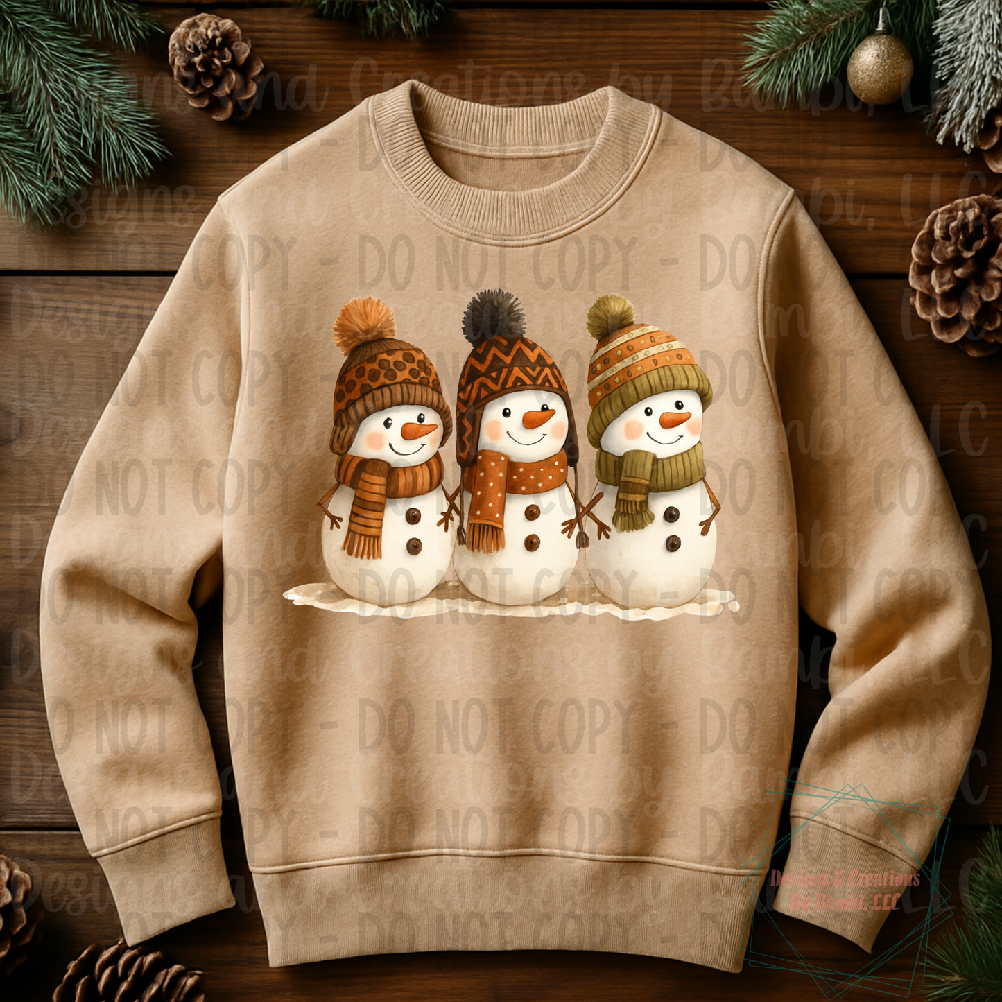 Fall Trio Snowmen