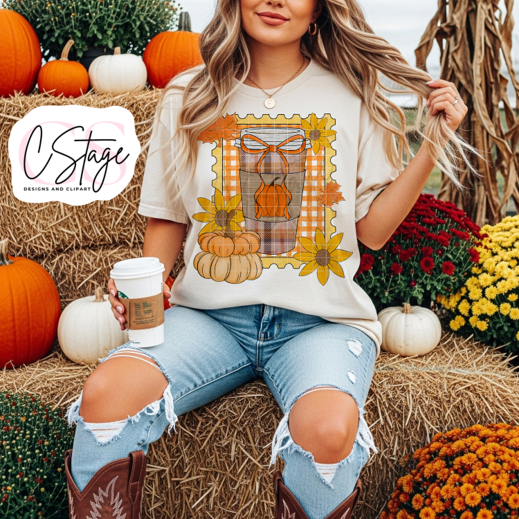 Fall Drink Stamp