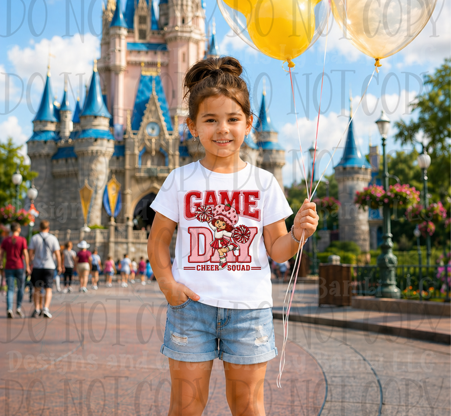 Faux Embroidery SS Game Day