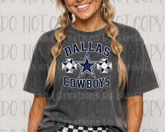Faux Embroidery/Quilt Dallas