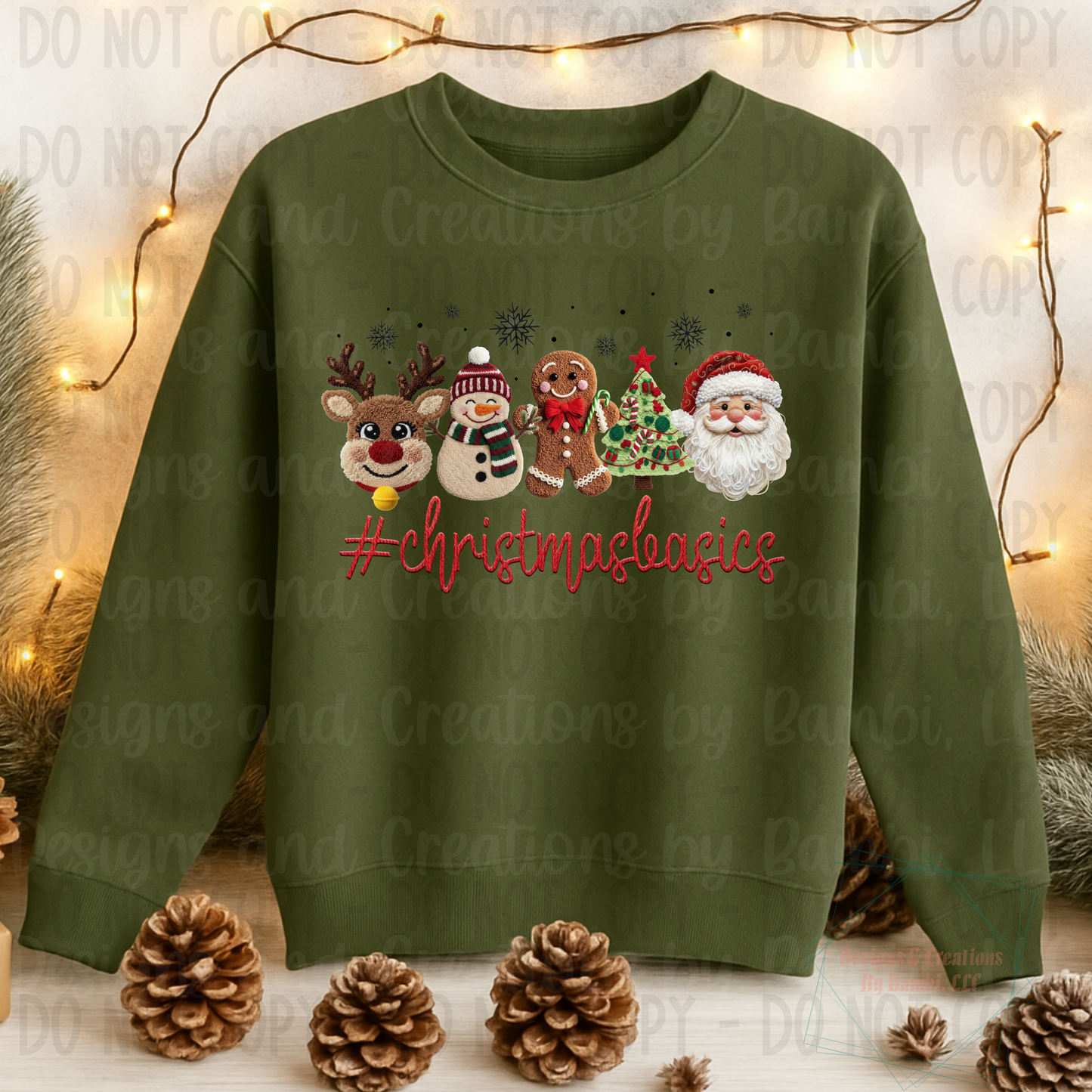 Faux Knit Christmas Basics
