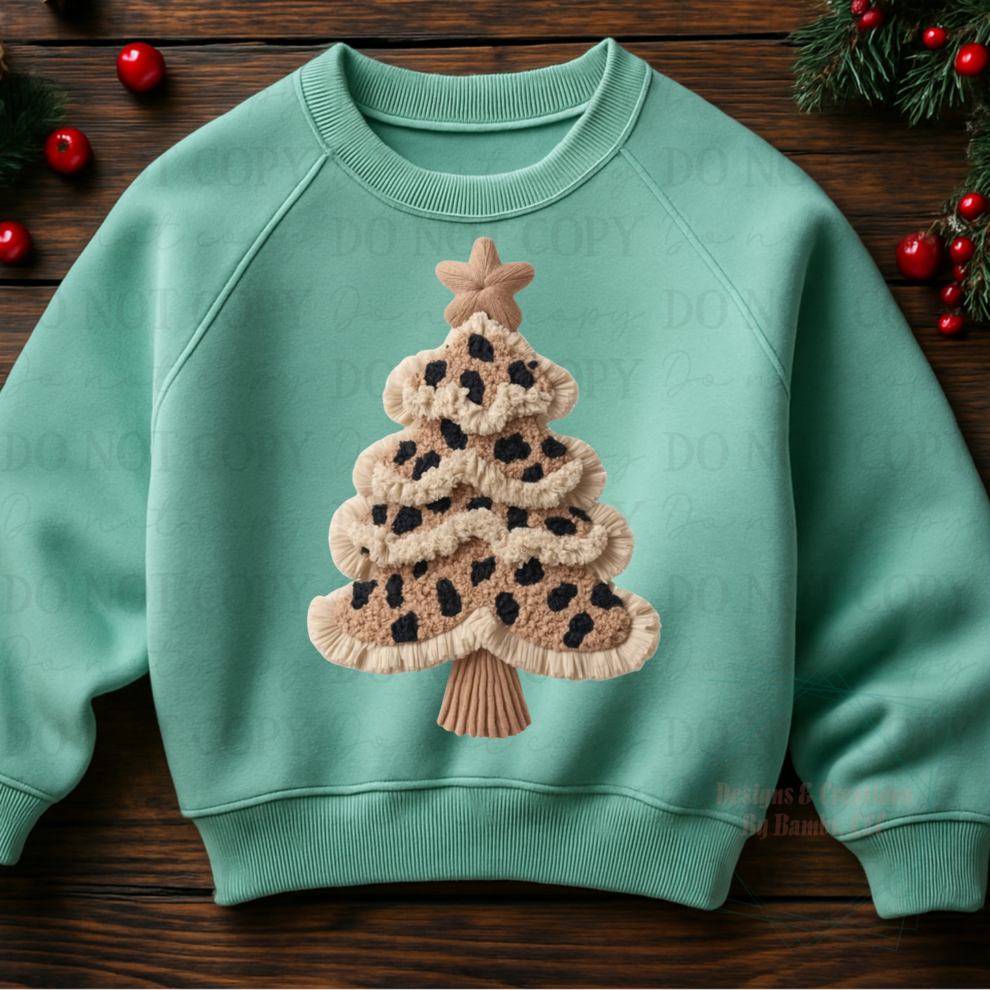 Faux Tan Yarn Tree