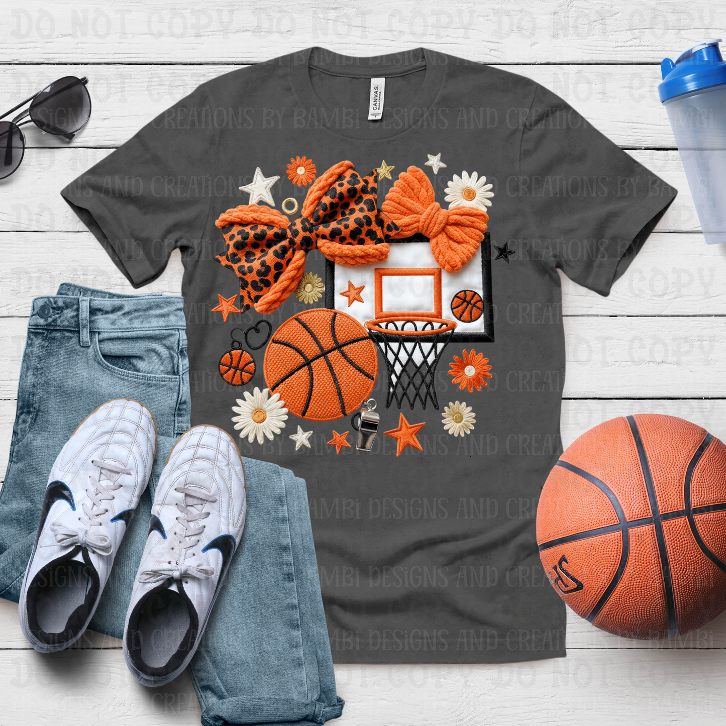 Faux Yarn Basketball Goal and Things
