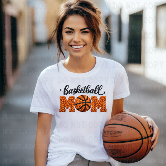 Faux Yarn Basketball Mom Script