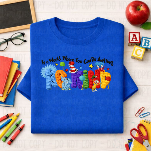 Faux Yarn Be Kind Read Across America