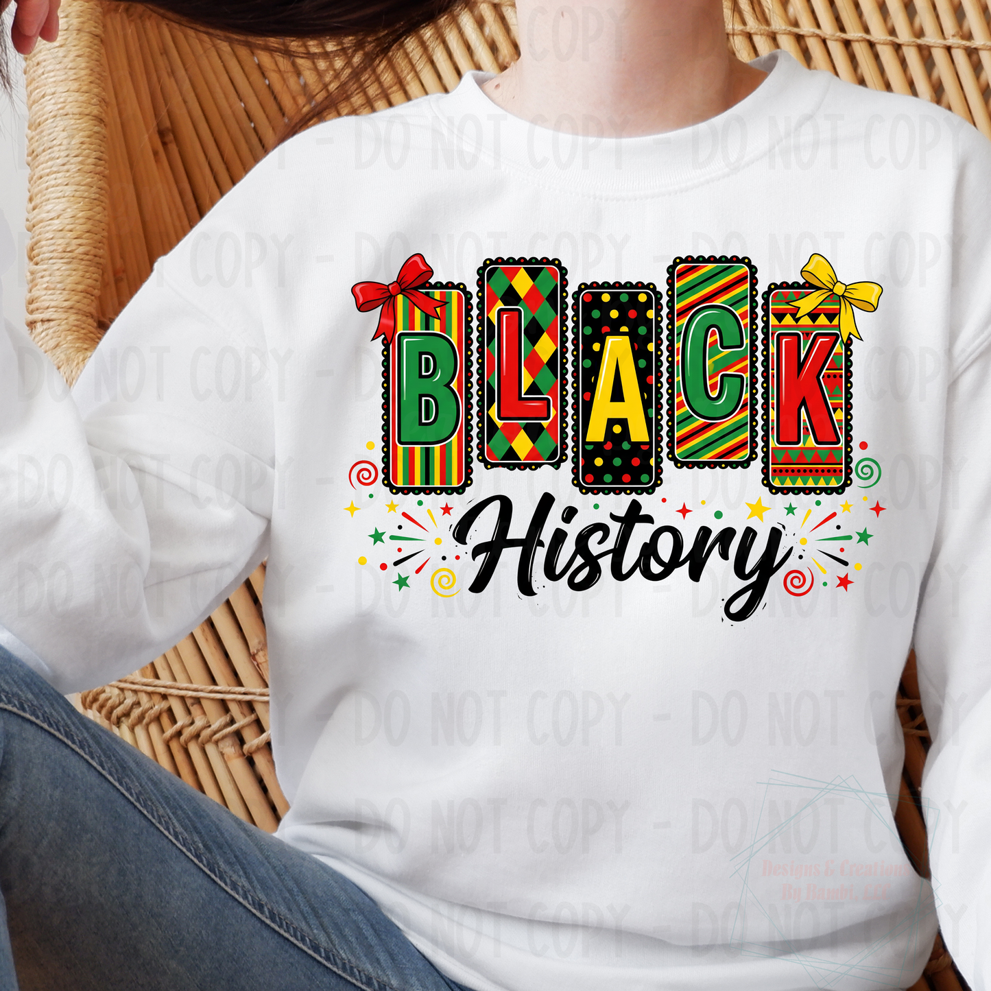 Faux Yarn Black History in Frames