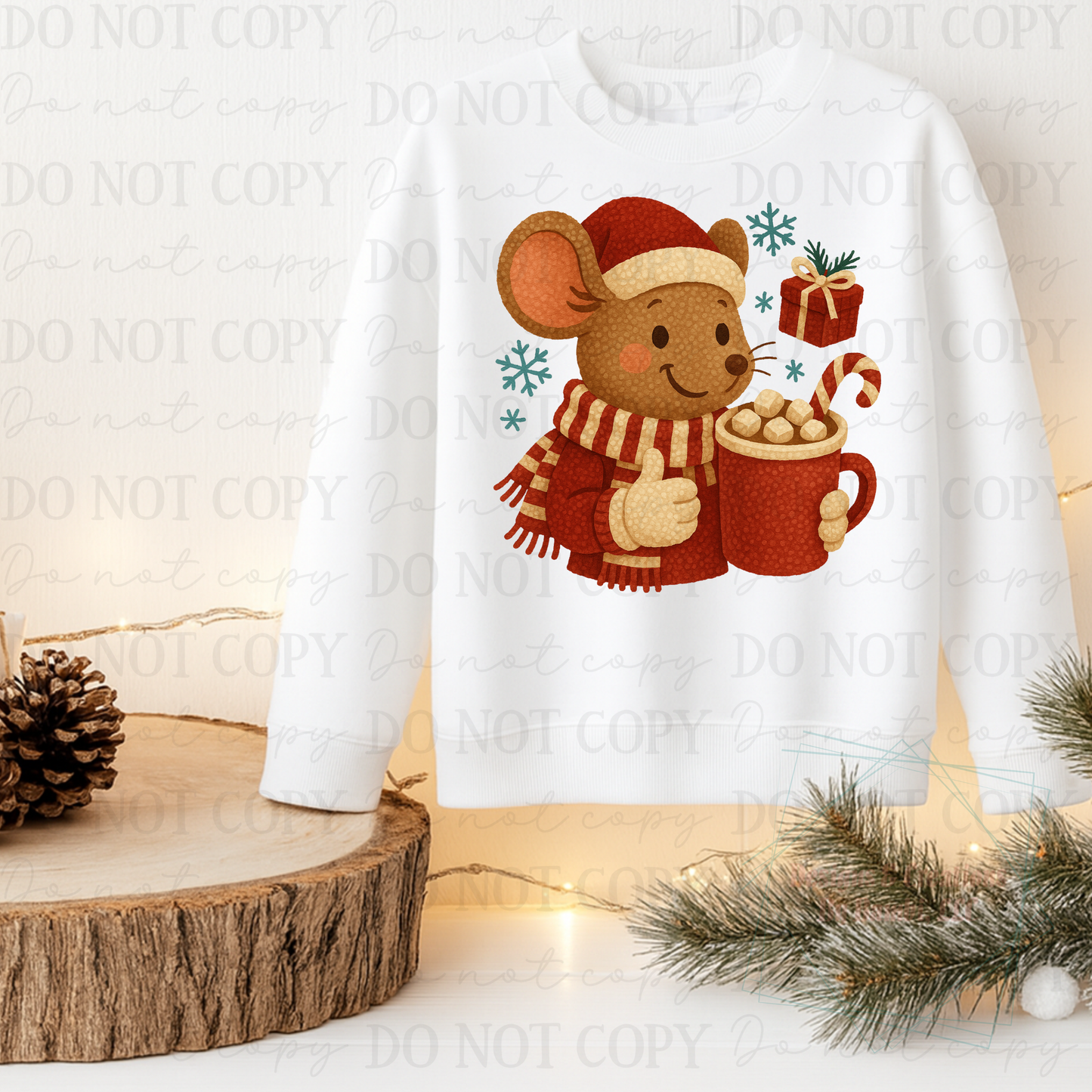 Faux Yarn Mouse
