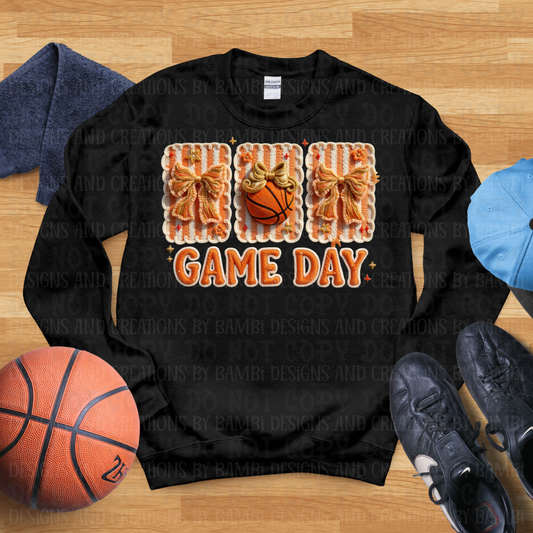 Faux Yarn Preppy Coquette Frame Basketball