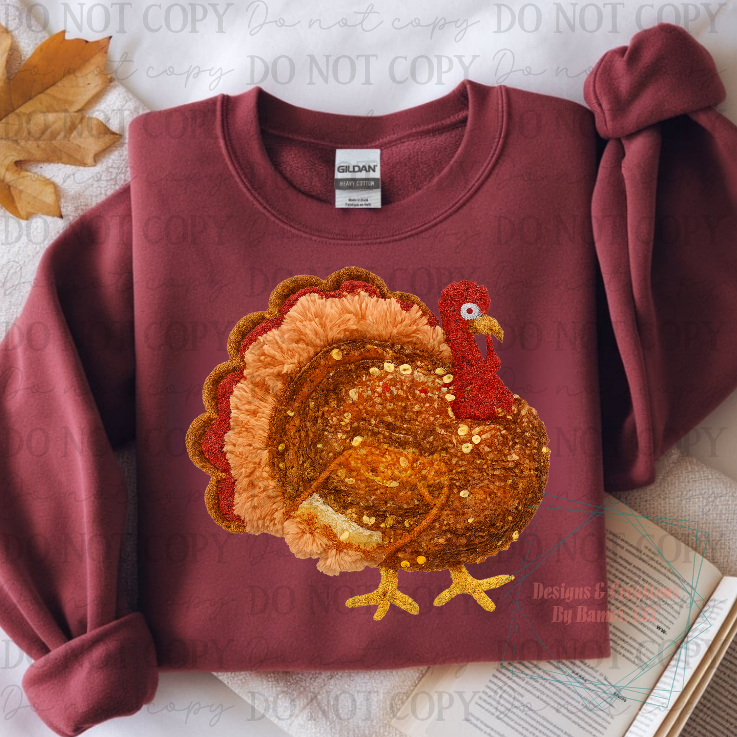 Faux Yarn Fall Turkey Bundle Collection