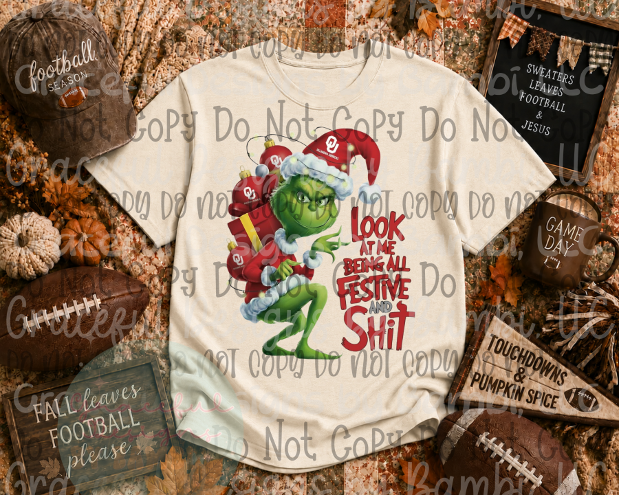 Festive OU with Green Guy