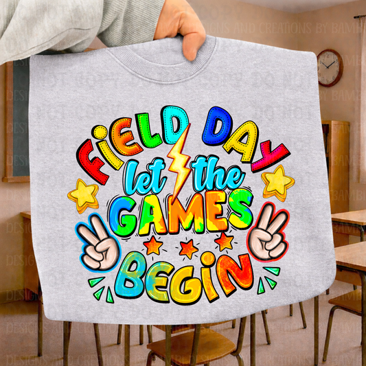 Field Day Let The Games Begin