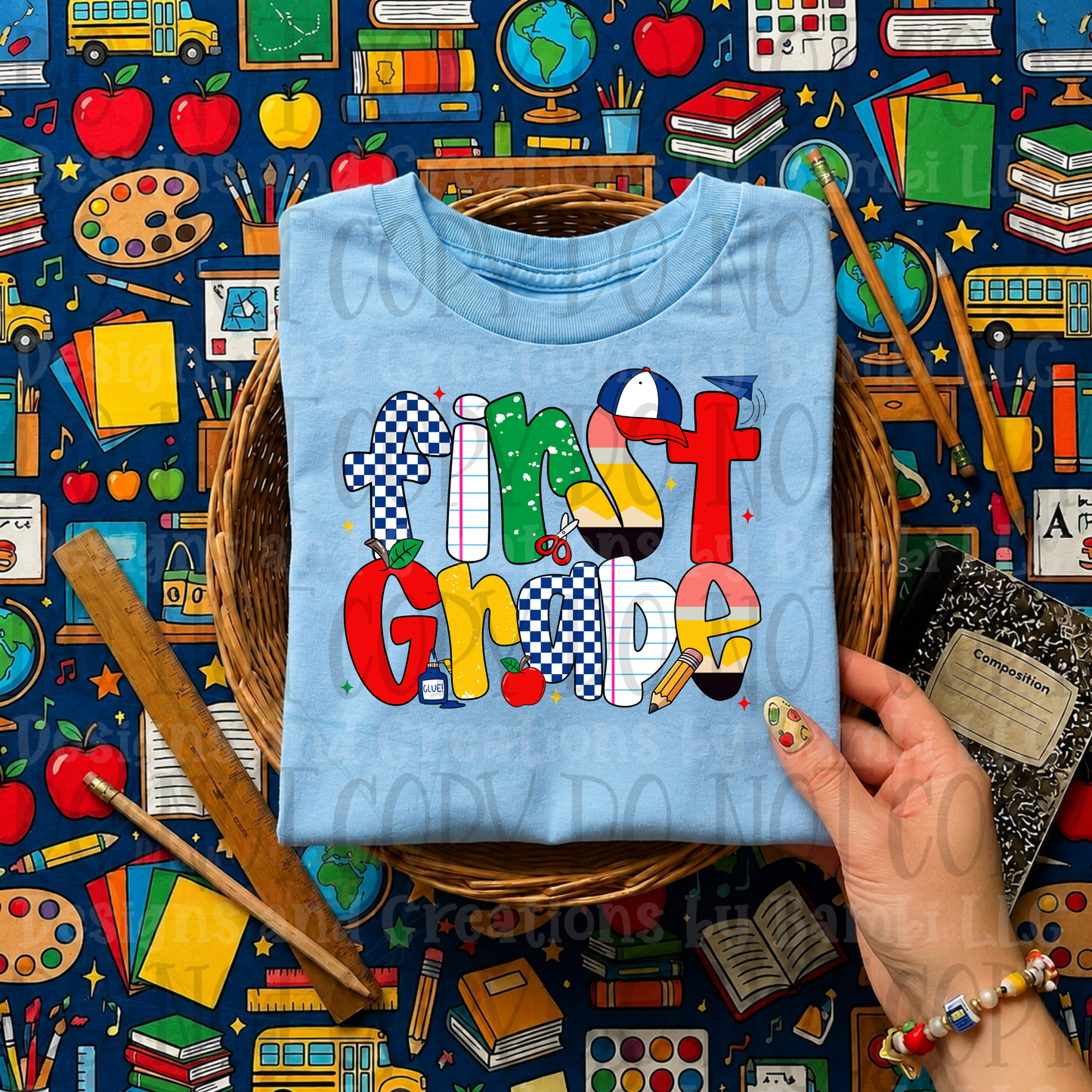 Back to School Grade Multi Pattern Collection