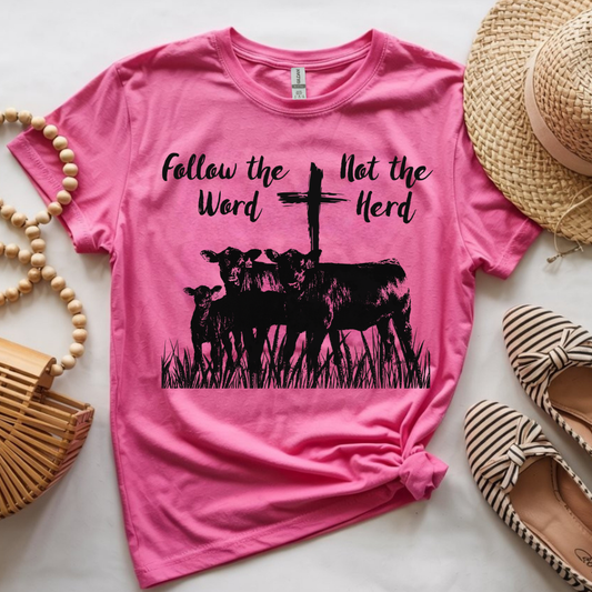 Follow The Word Black Font