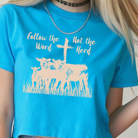 Follow The Word Cream Font