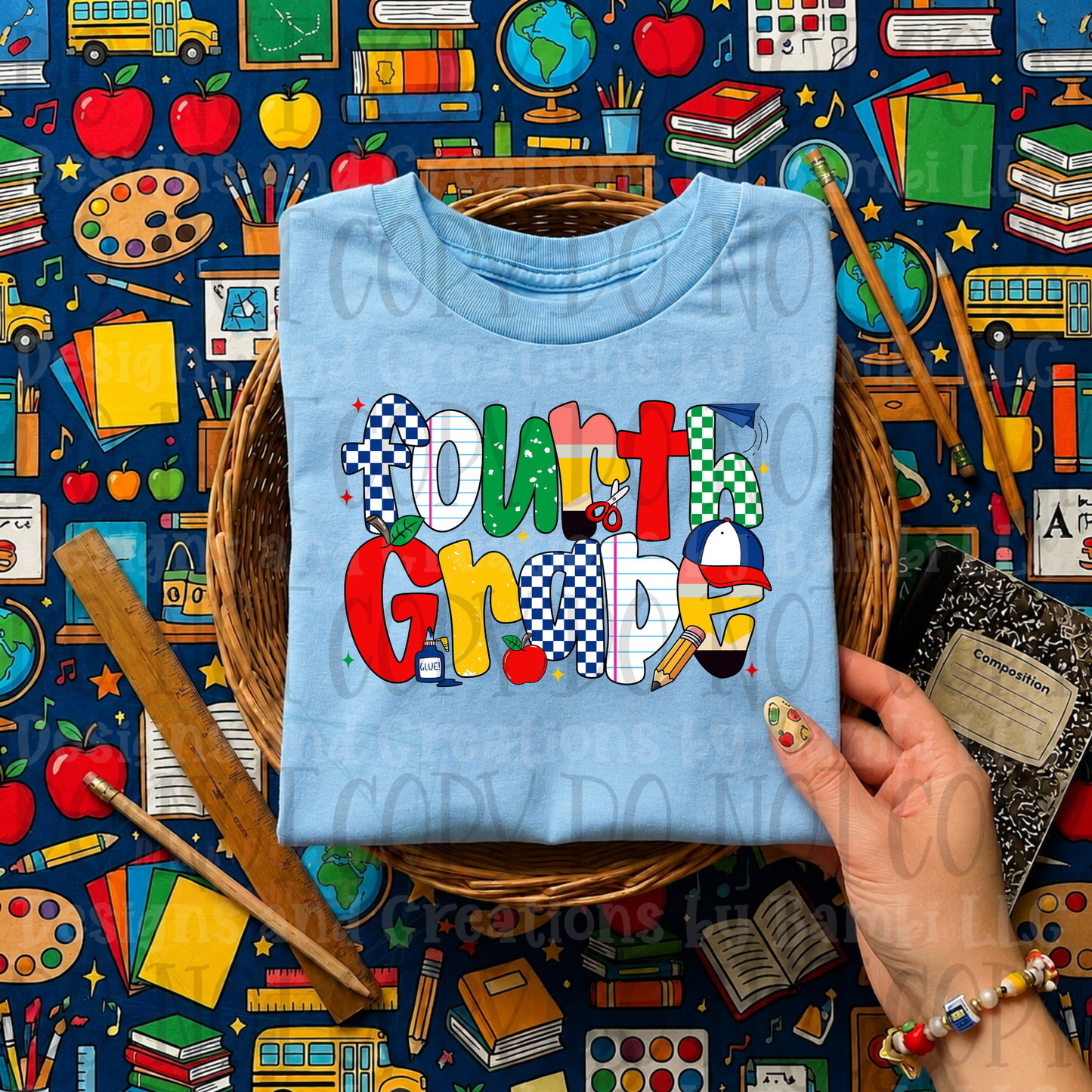 Back to School Grade Multi Pattern Collection