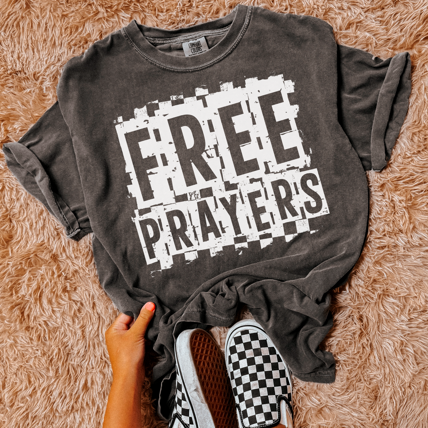 Free Prayers White Font