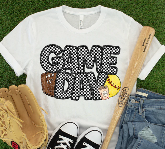 Game Day Checker Softball