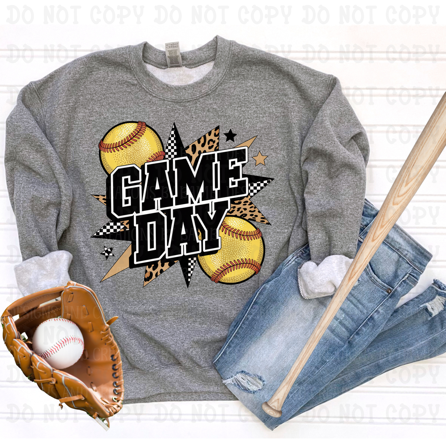 Game Day Burst Softball