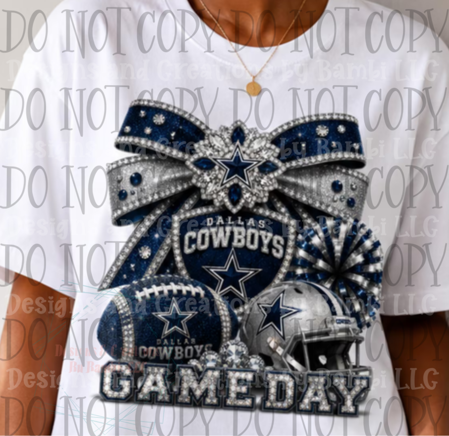 Faux Sequin Football Collection