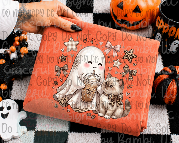 Ghost Coffee and Cat