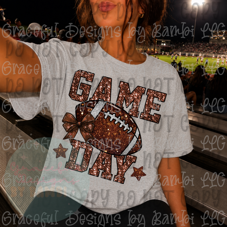 Faux Sequin/Glitter Game Day Collection