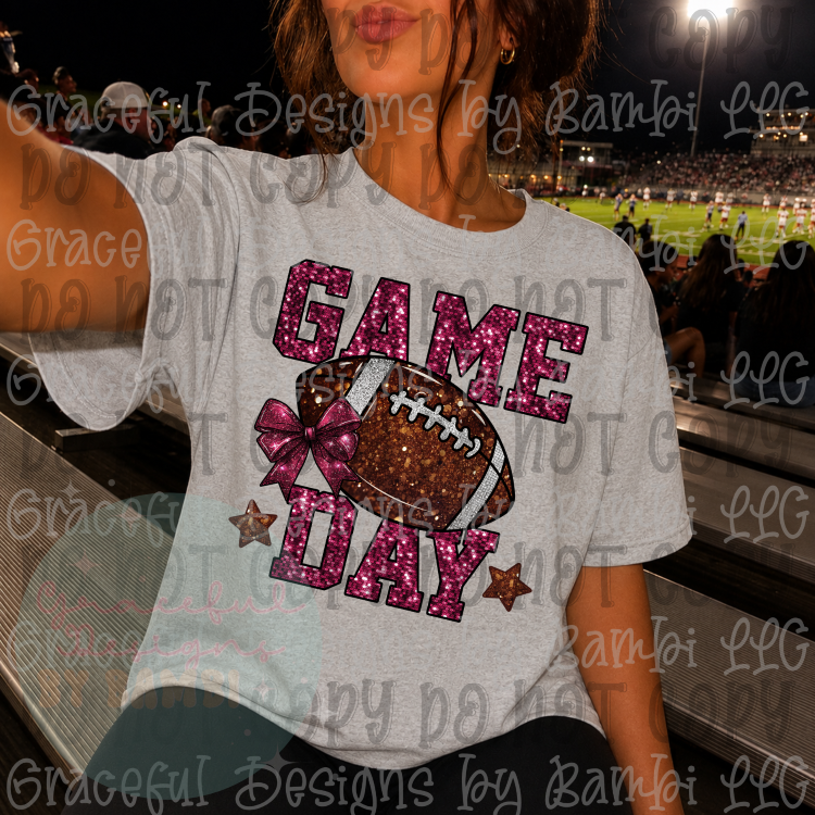 Faux Sequin/Glitter Game Day Collection