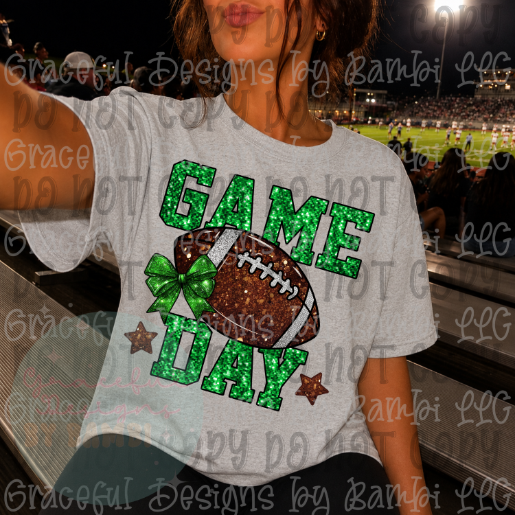 Faux Sequin/Glitter Game Day Collection