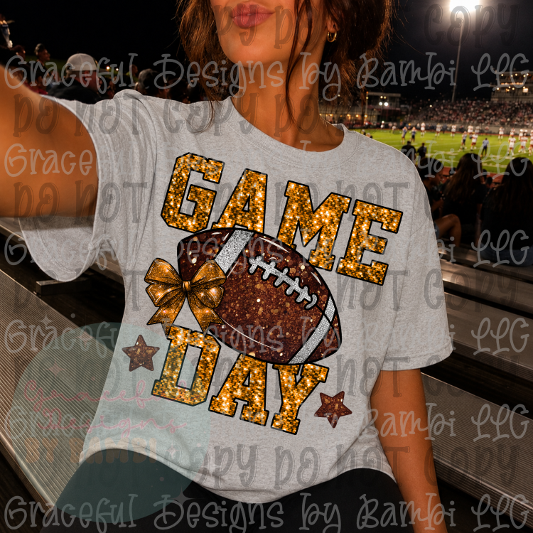 Faux Sequin/Glitter Game Day Collection