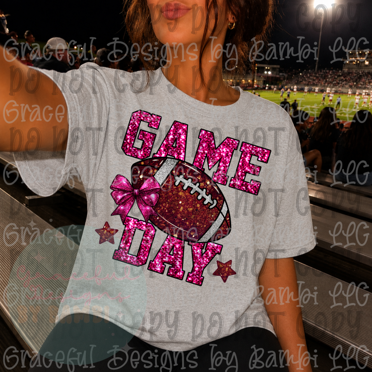 Faux Sequin/Glitter Game Day Collection