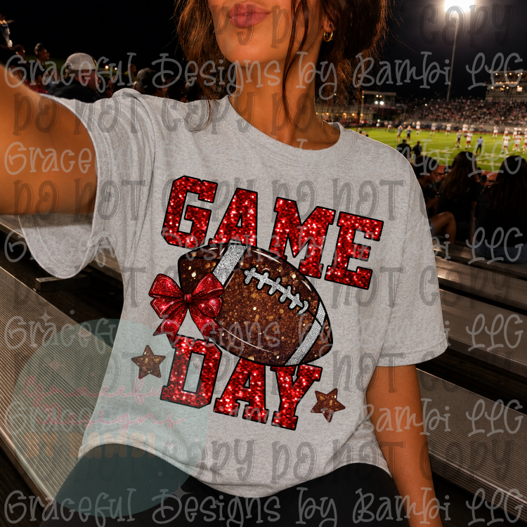 Faux Sequin/Glitter Game Day Collection