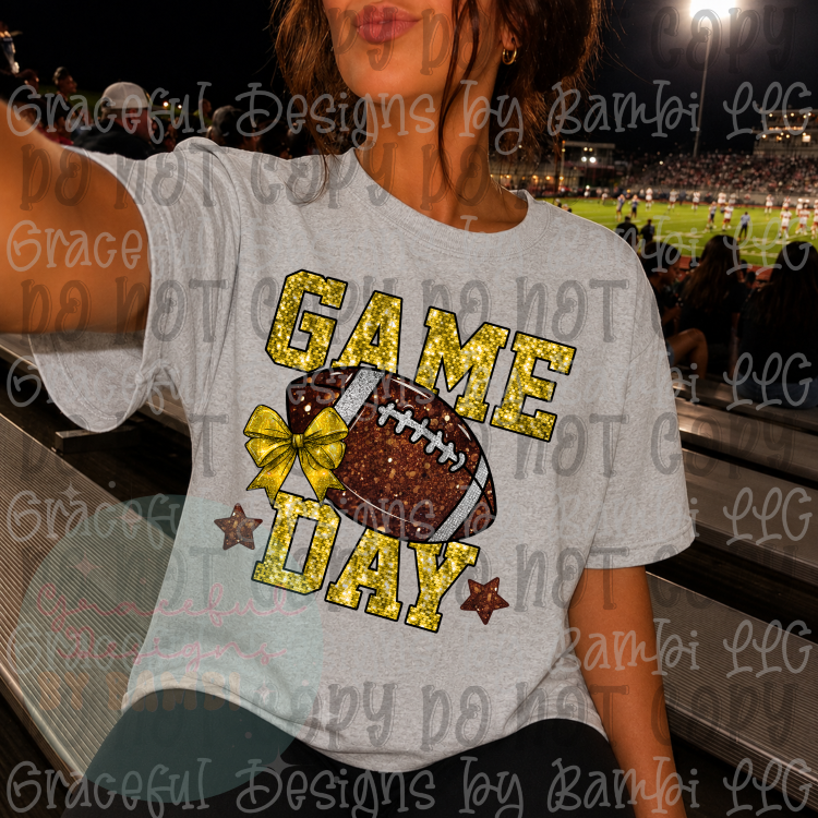 Faux Sequin/Glitter Game Day Collection