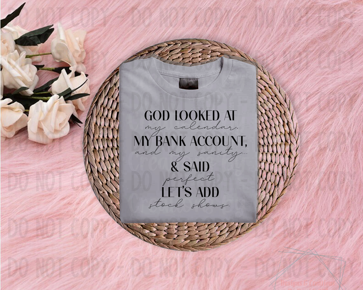 God Looked at my Bank Account