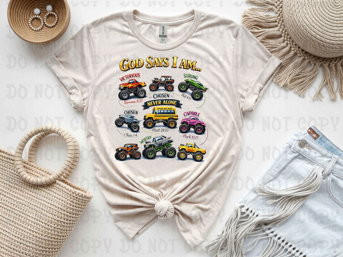 God Says I Am (Trucks and Bus)