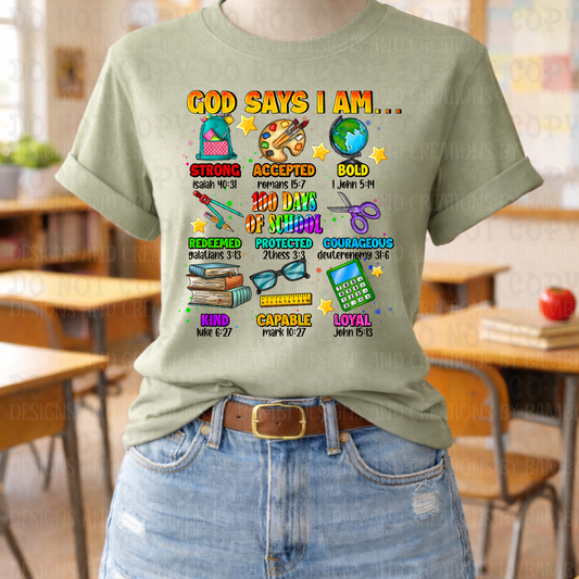 God Says I Am (School Style)