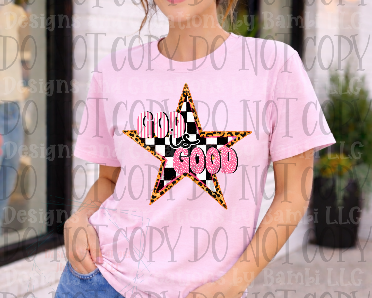God is Good with Star