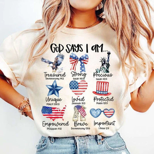 GOD say I am Independence Day