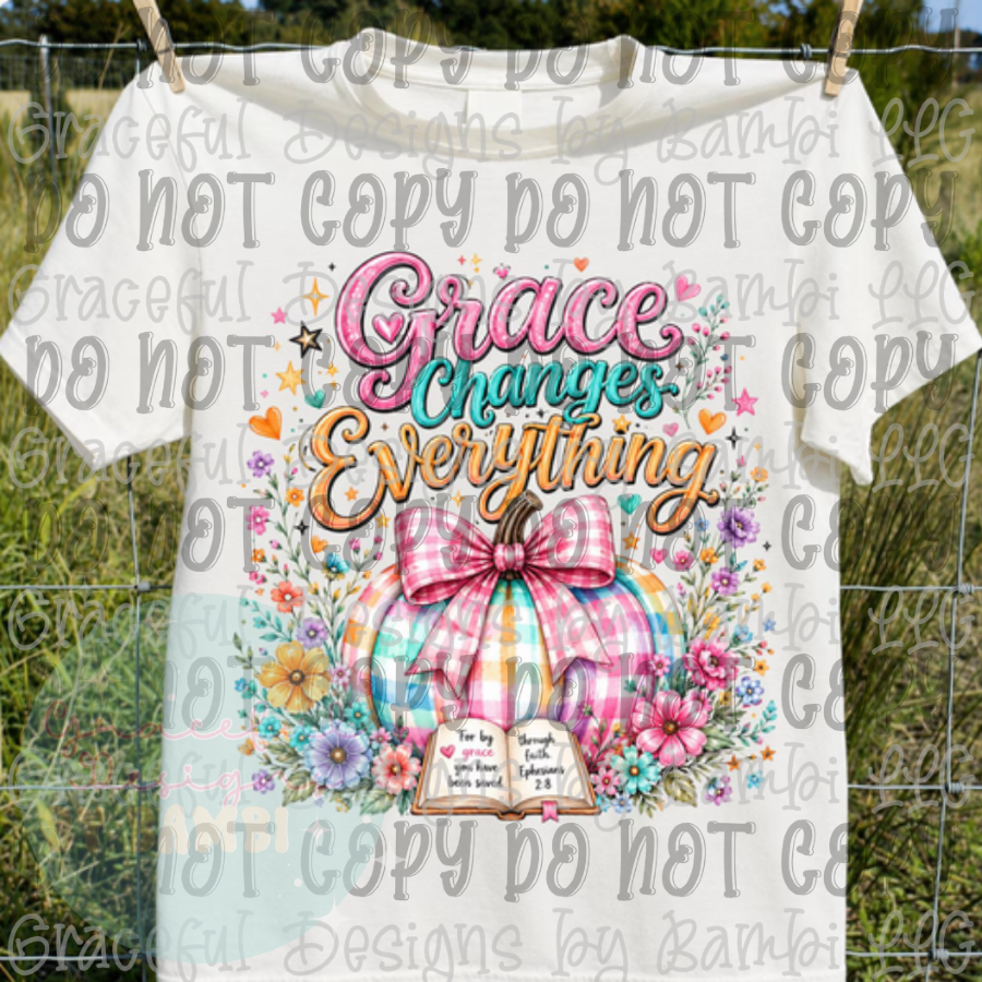 Grace Changes Everything Pastel