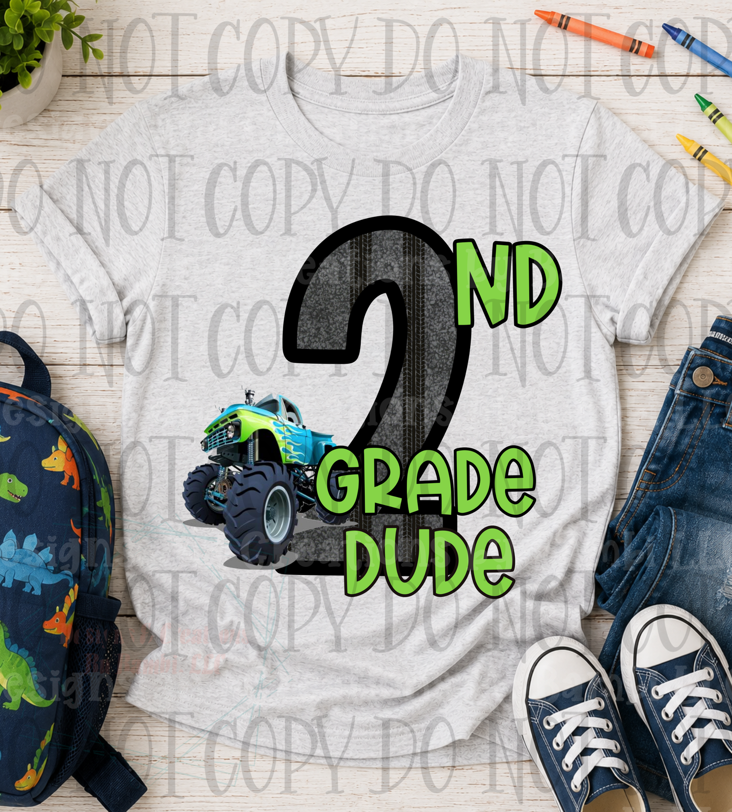 Grade Related Dude Truck School Collection