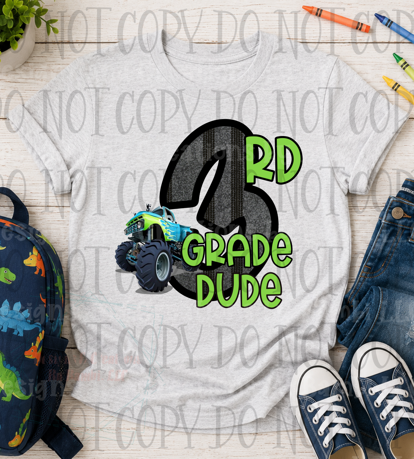 Grade Related Dude Truck School Collection