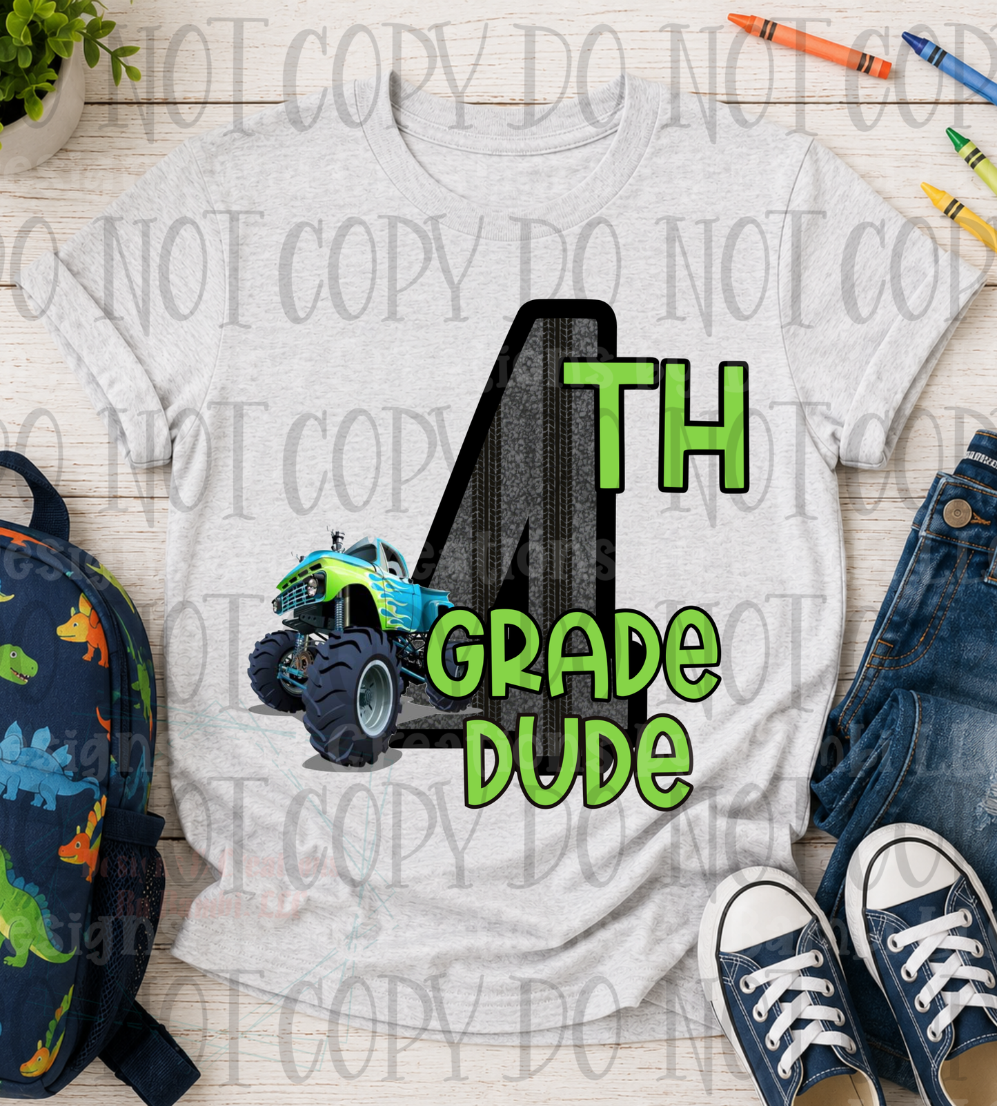 Grade Related Dude Truck School Collection