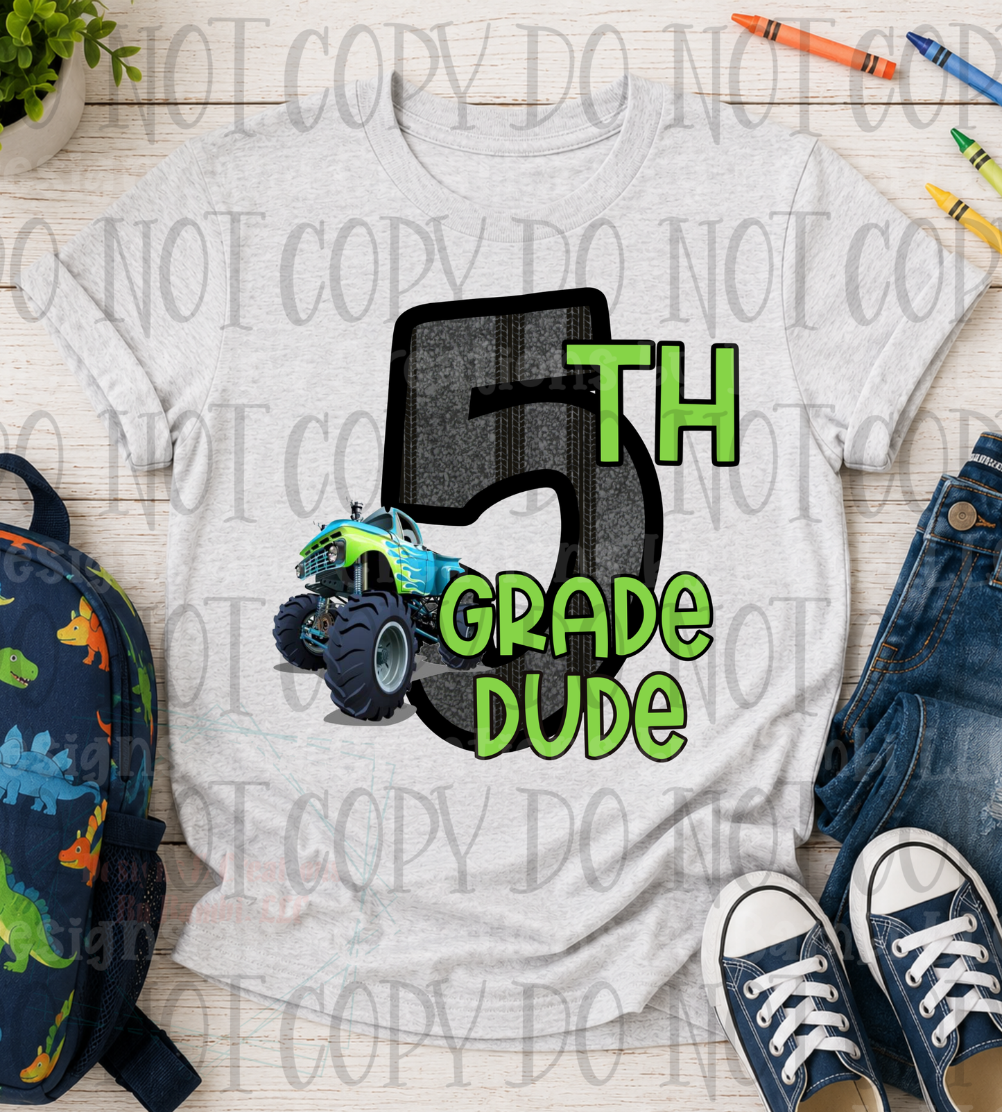 Grade Related Dude Truck School Collection