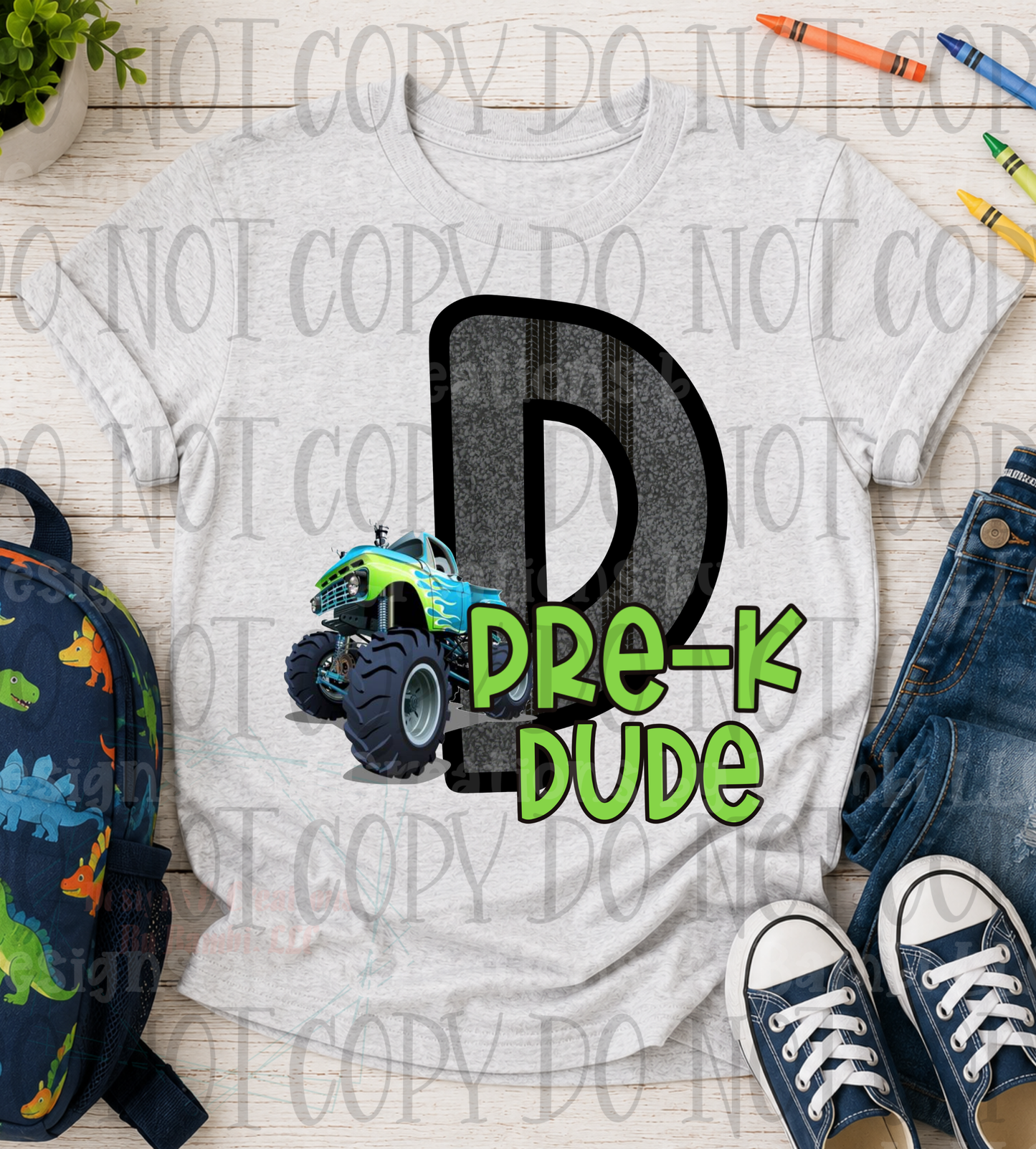 Grade Related Dude Truck School Collection