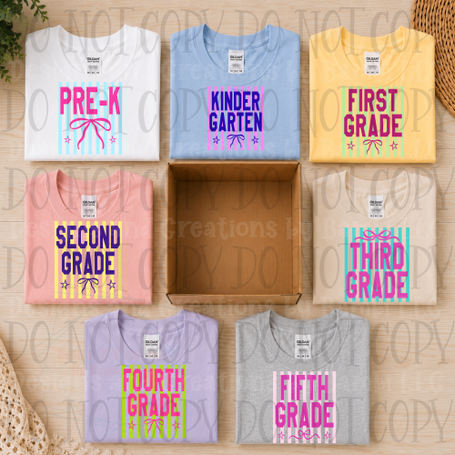 Grade Striped School Collection