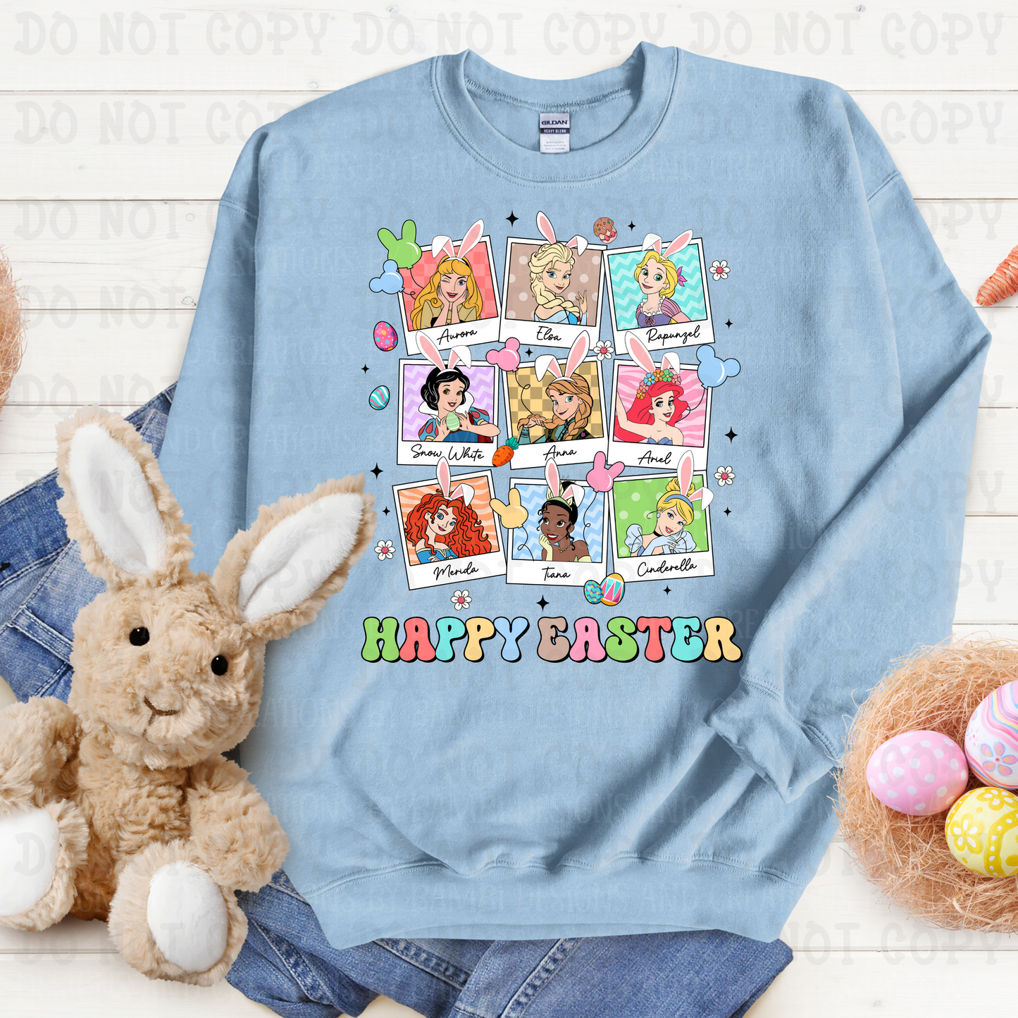 Happy Easter Princess Frames