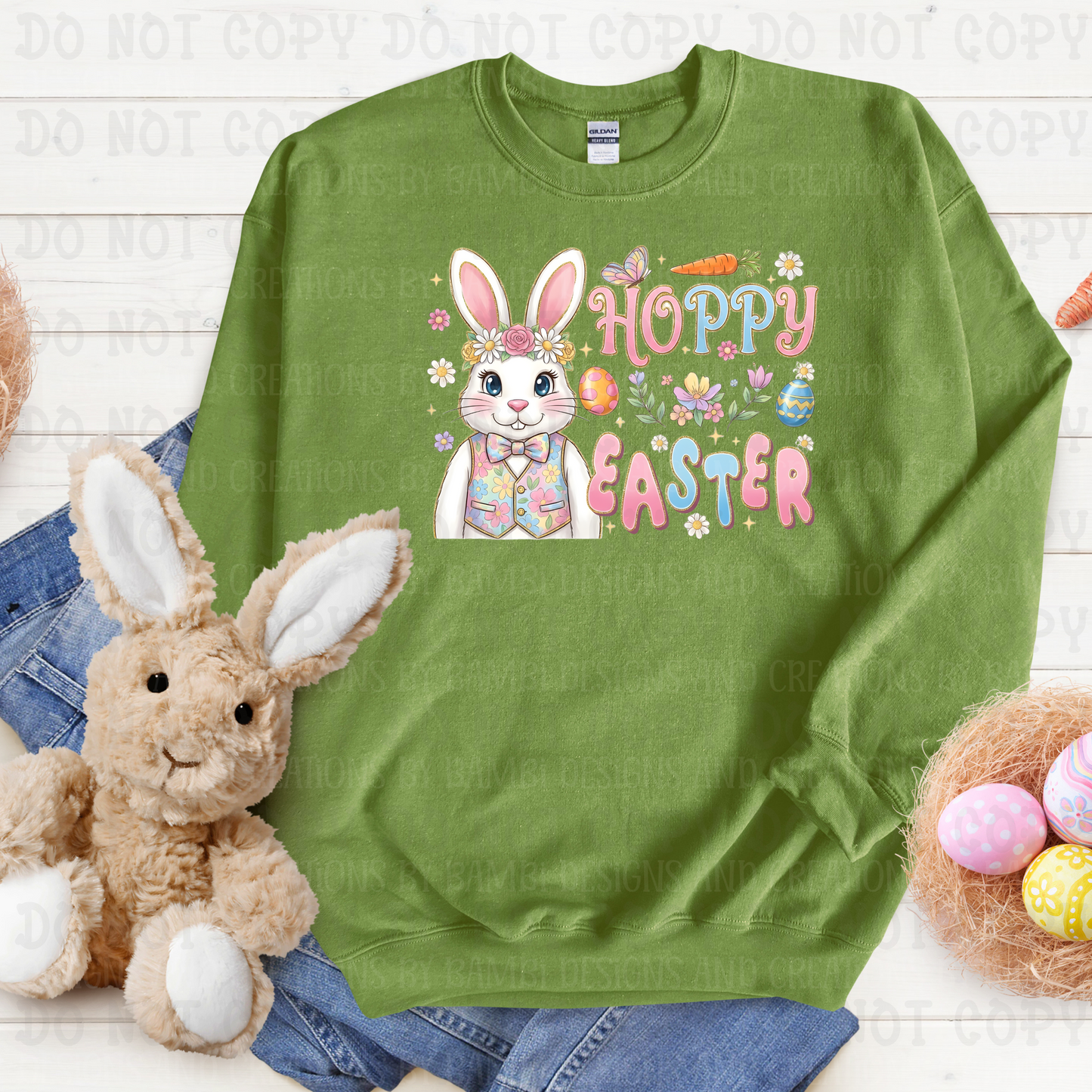 Hoppy Easter with Single Male Bunny