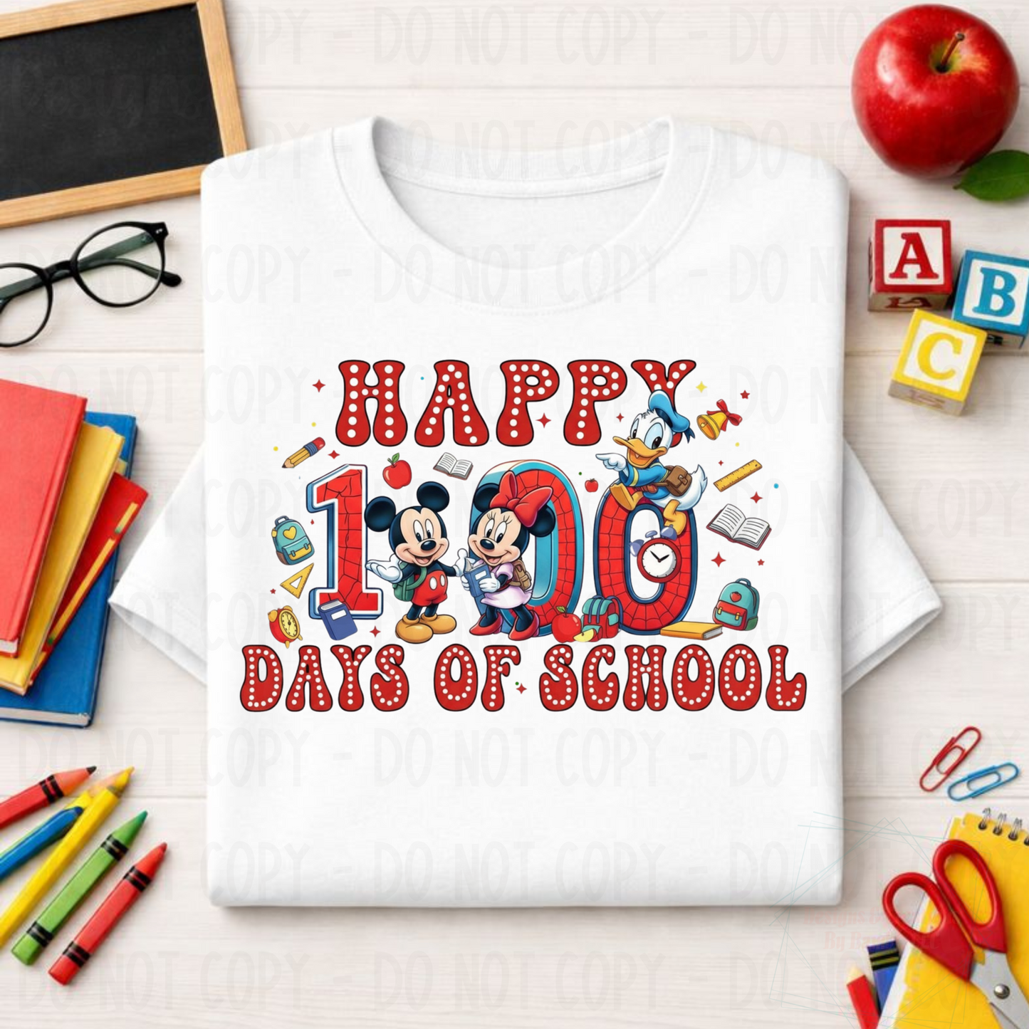 Happy 100 Days of School Disney